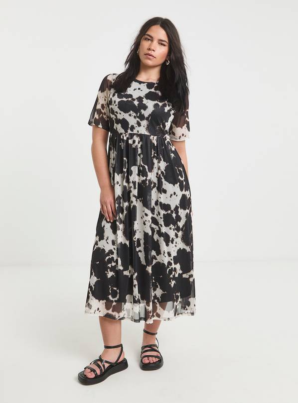 SIMPLY BE Mesh Midi Dress 26